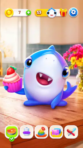 My Shark: Trò chơi nuôi thú ảo screenshot