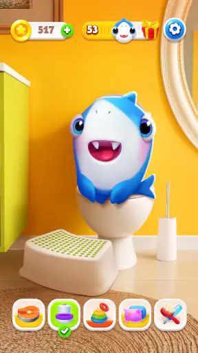 My Shark: Trò chơi nuôi thú ảo screenshot