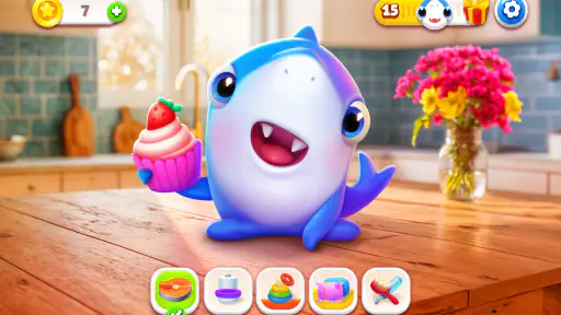 My Shark: Trò chơi nuôi thú ảo screenshot