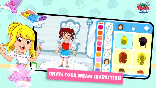 My Town World: Ngôi nhà Búp screenshot