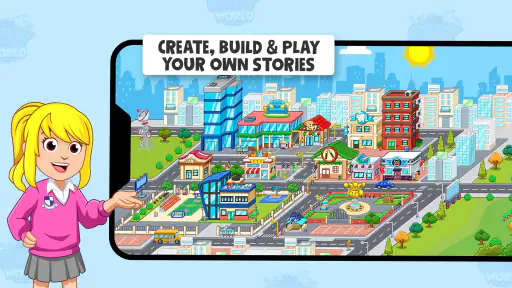 My Town World: Ngôi nhà Búp screenshot