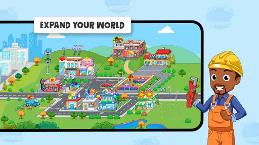 My Town World: Ngôi nhà Búp screenshot
