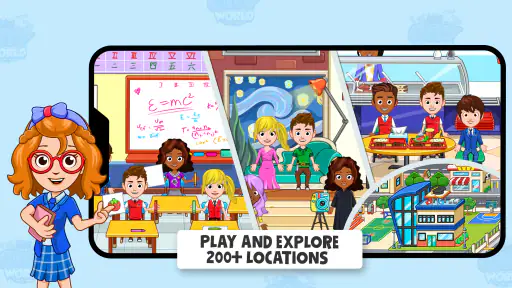 My Town World: Ngôi nhà Búp screenshot