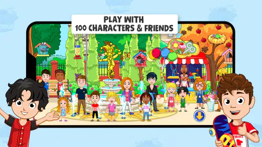 My Town World: Ngôi nhà Búp screenshot