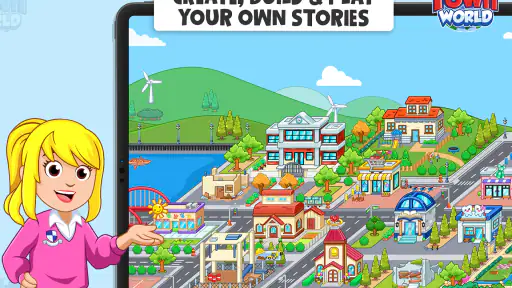My Town World: Ngôi nhà Búp screenshot