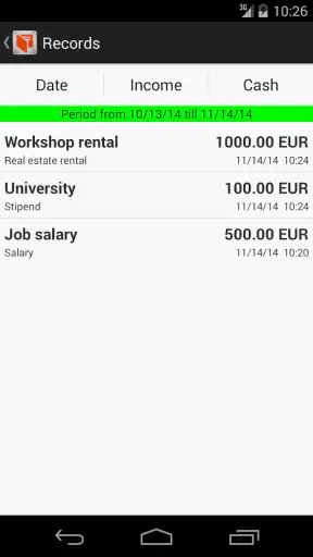 My Wallet: Expense Tracker screenshot