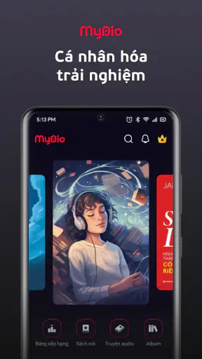 Mydio: Sách nói & Truyện audio screenshot