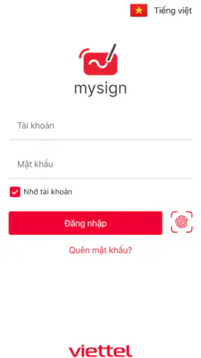 MySign screenshot