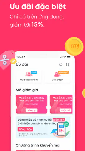 Mytour: Khách Sạn, Vé Máy Bay screenshot