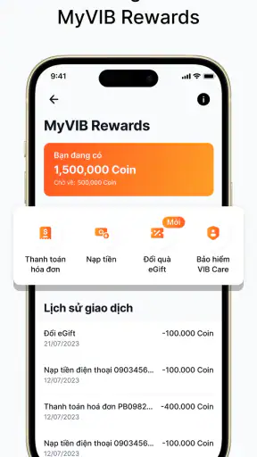 MyVIB screenshot