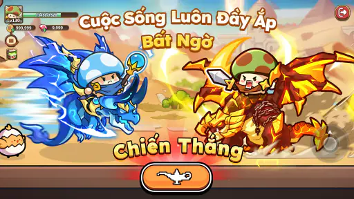 Nấm Lùn Tiến Lên screenshot