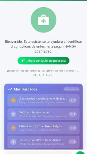 NANDA 2024 Diagnósticos IA screenshot