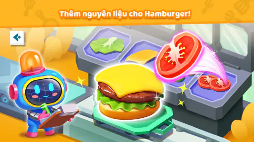 Nấu Đồ Ăn Nhanh Gấu Trúc Nhỏ screenshot