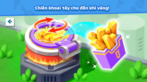 Nấu Đồ Ăn Nhanh Gấu Trúc Nhỏ screenshot