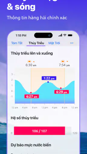 Nautide: Thủy triều, Gió, Sóng screenshot