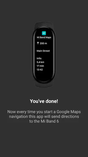 Navigator for Mi Band screenshot