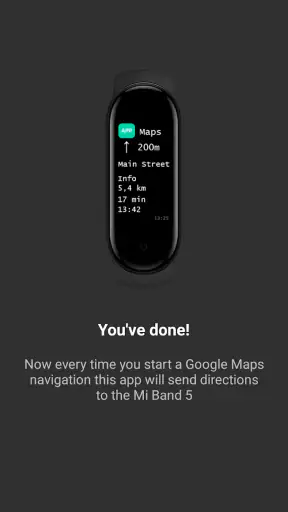 Navigator for Mi Band screenshot