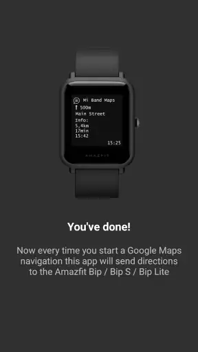 Navigator for Mi Band screenshot