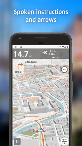 Naviki – Bike navigation screenshot