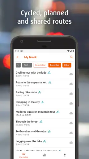 Naviki – Bike navigation screenshot