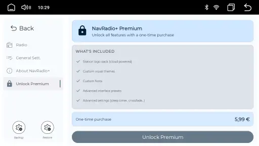 NavRadio+ screenshot