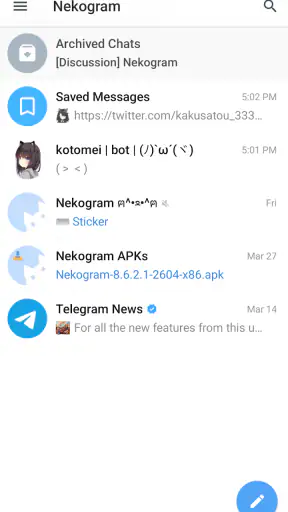 Nekogram screenshot