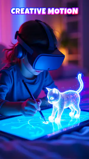 Neon Brush - Vẽ Phát Sáng screenshot