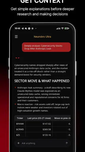 Neurobro: AI Giao Dịch Pro screenshot