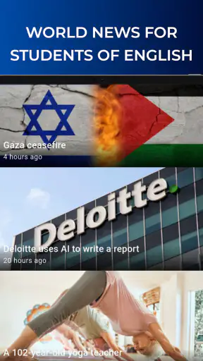 News in Levels: Learn English screenshot