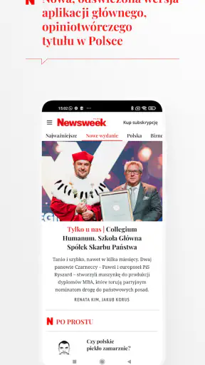Newsweek Polska screenshot