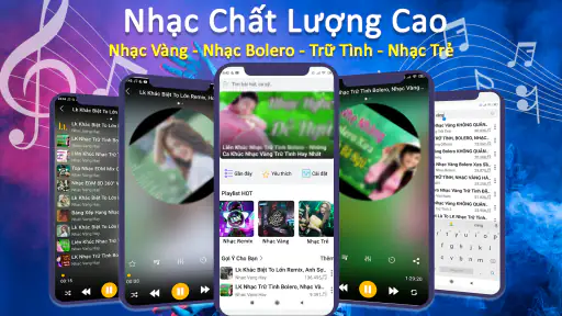 Nghe Nhạc Vàng – Nhạc Bolero screenshot