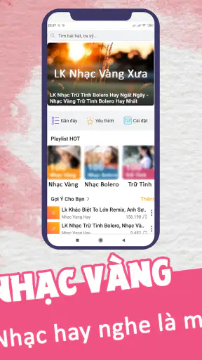 Nghe Nhạc Vàng – Nhạc Bolero screenshot