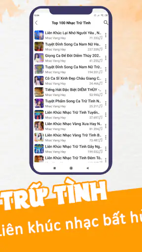 Nghe Nhạc Vàng – Nhạc Bolero screenshot