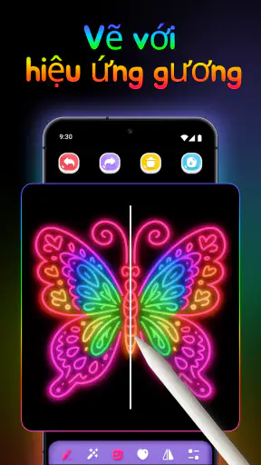 Nghệ Thuật Doodle Neon screenshot