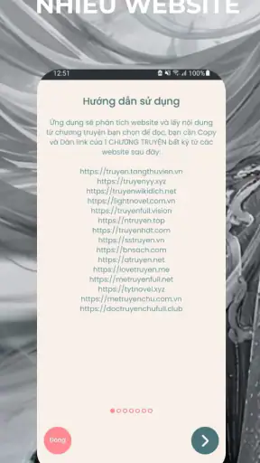 Nghe truyện audio Novel Reader screenshot