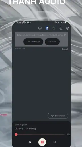 Nghe truyện audio Novel Reader screenshot