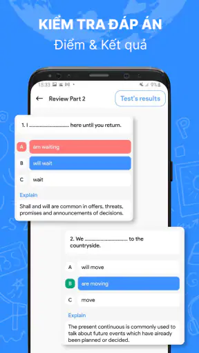 Ngữ pháp Tiếng Anh screenshot