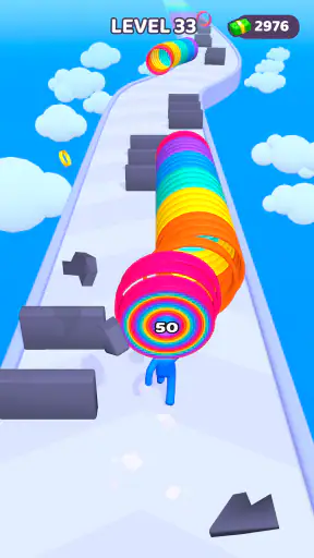 Người Nhiều Lớp 3D: Chạy&Nhận screenshot