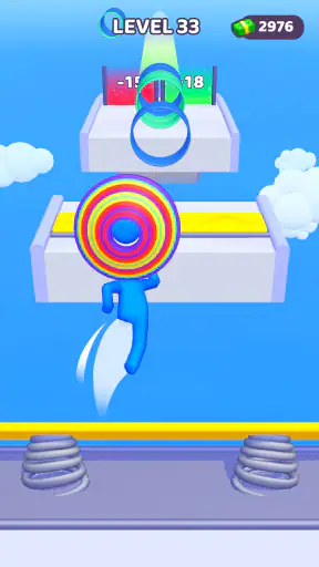 Người Nhiều Lớp 3D: Chạy&Nhận screenshot