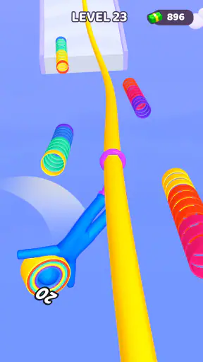 Người Nhiều Lớp 3D: Chạy&Nhận screenshot