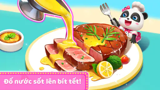 Nhà Hàng của Bé Gấu Trúc screenshot