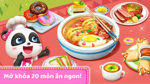 Nhà Hàng của Bé Gấu Trúc screenshot