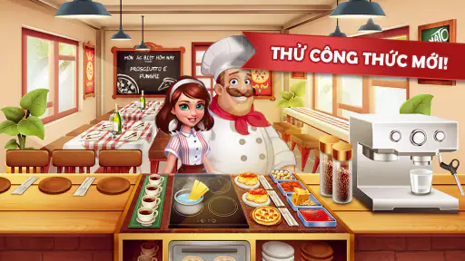 Nhà hàng Điên Cuồng Đầu Bếp screenshot