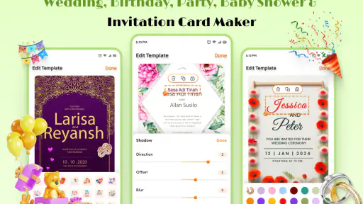 Nhà sản xuất thiệp mời screenshot