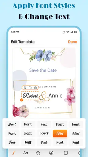 Nhà sản xuất thiệp mời screenshot