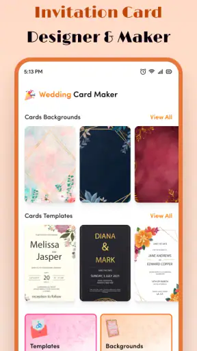 Nhà sản xuất thiệp mời screenshot