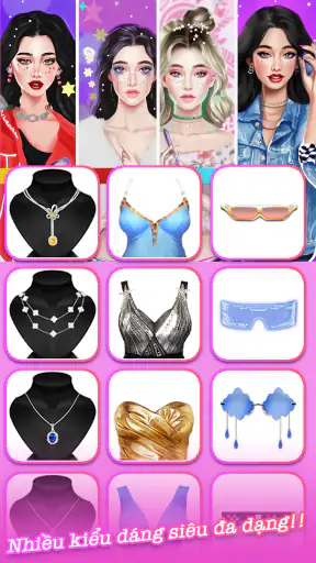 Nhà tạo mẫu trang điểm screenshot