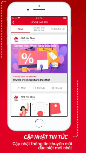 Nhà xuất bản Kim Đồng screenshot
