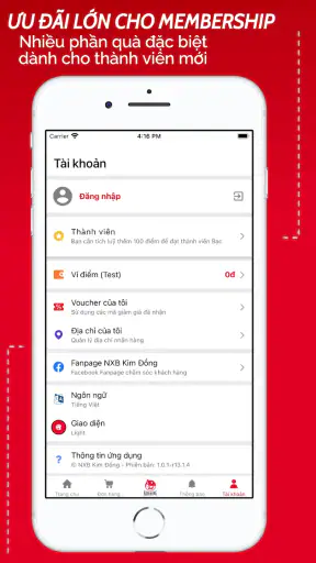 Nhà xuất bản Kim Đồng screenshot