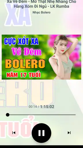 Nhạc bolero trữ tình screenshot
